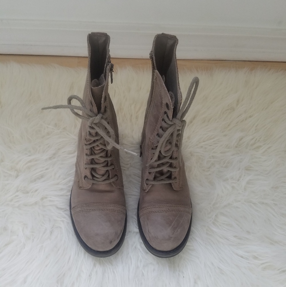 steve madden combat boots ♡